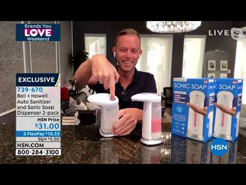 Chad Allen® (TVchad®) and Bobbi Ray Carter Present the Sonic Soap 2pk on HSN