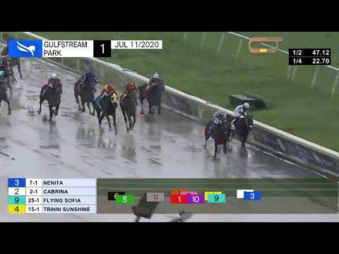 Gulfstream Park July 11, 2020 Race 1