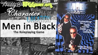 Men in Black: The Roleplaying Game (West End Games, 1997) | Character Creation
