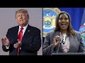 Former President Trump announces he is suing NY AG Letitia James