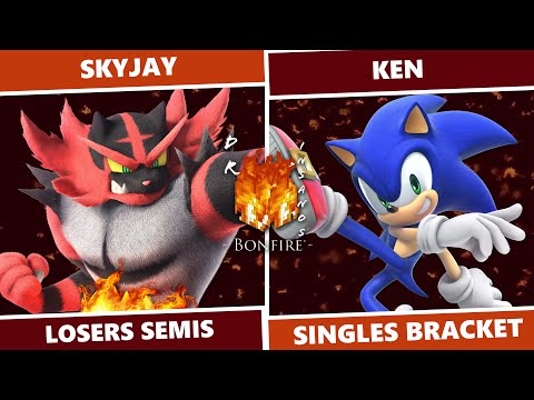 Dr. Insano's Bonfire: Losers Semis - Skyjay (Incineroar) vs KEN (Sonic) SSBU Singles