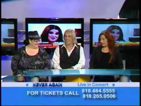 Alexia Vassiliou - Interview for "Never Again" Peace Concert