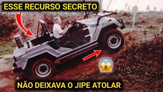 GURGEL X12 . O pequeno jipe que trazia um segredo para não atolar.