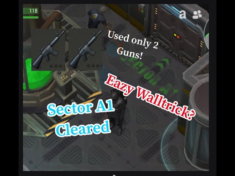 (Cheapest way) to clear Laboratory Sector A1 only 2 guns + Wall trick is the best: Last Day on Earth