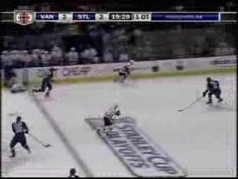 Stanley Cup Playoffs 2009:Canucks vs Blues - GAME 4 - Canucks Win QUARTER FINALS 4-0
