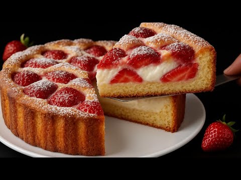 Позната италијанска колачка јагоде у минутима! Једноставно и укусно