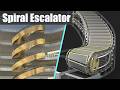 How Does A Spiral Escalator Work