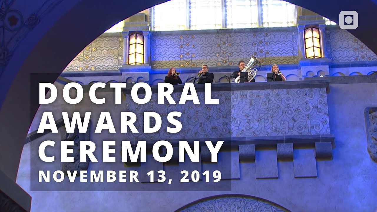 Doctoral Awards Ceremony | 13 November 2019 | NTNU