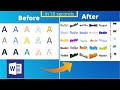 Change WordArt Style In MS Word 2010 2013 2016 2019 Manviya