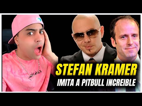 Stefan Kramer imita a Pitbull increíble trasformación reacción