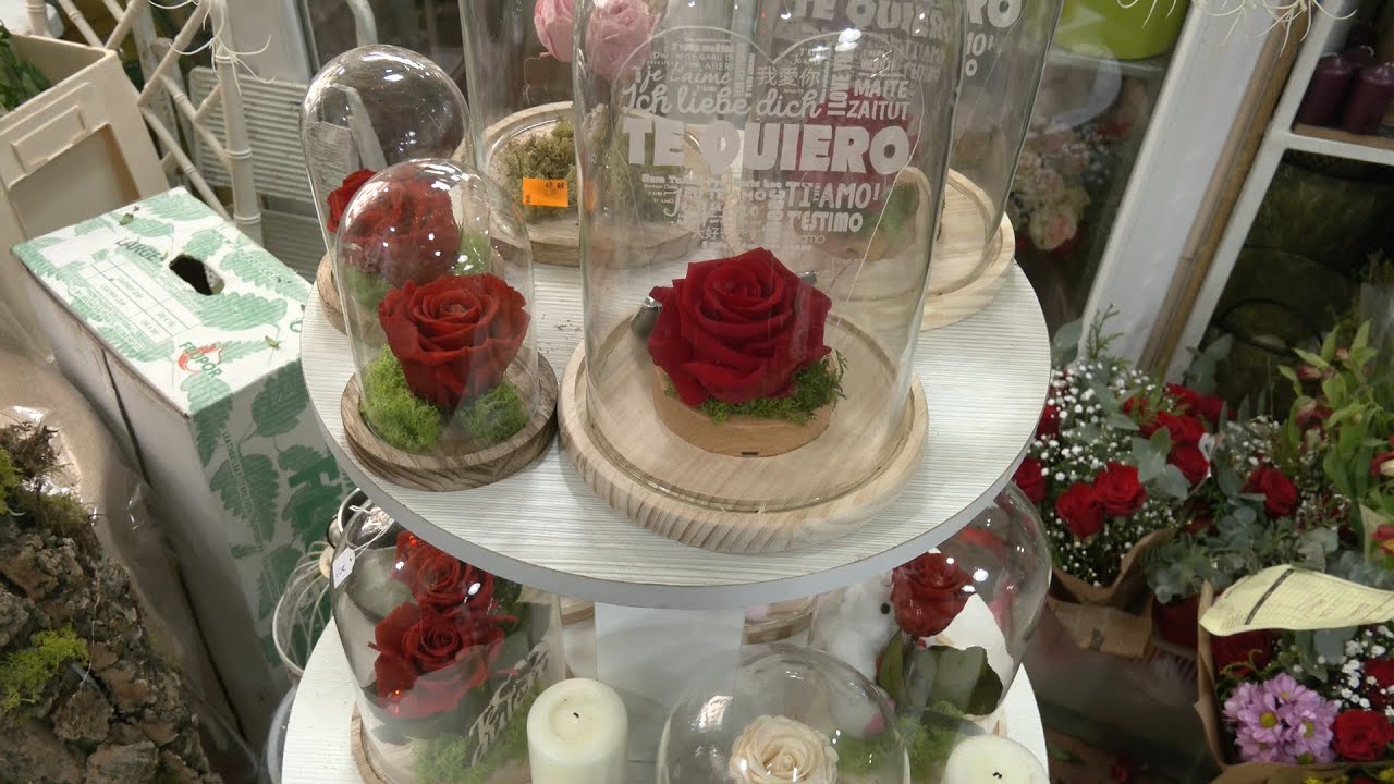 Salimos a la calle para ver cuál es el ambiente de los negocios en el día de San Valentín