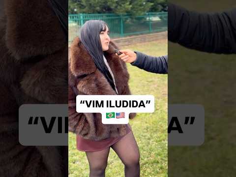 Ela veio iludida para os EUA… mas olha o que encontrou aqui