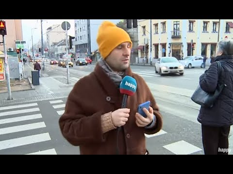 Marko izvestava sa mesta saobracajne nesrece - DJS - (TV Happy 22.01.2020)