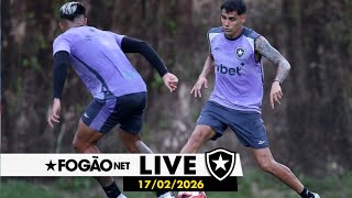 FOGÃONET LIVE: BOTAFOGO ENCERRA PREPARAÇÃO E VIAJA PARA DECISÃO NA ALTITUDE PELA LIBERTADORES
