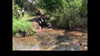 preview picture of video 'GOC, Sabcool Rustenburg Quads river crossing'