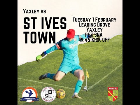 Yaxley 0 St Ives Town 8 - Hunts Senior Cup Semi Final - 1 February 2022