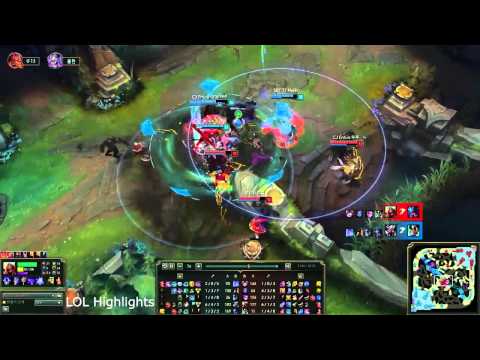 CJ Entus BDD - Zed vs Gangplank - Mid - KR Soloqueue Replay Highlights (12/09/2015)