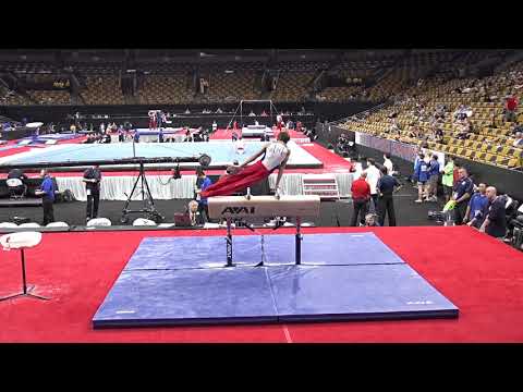 Nicolas Kuebler - Pommel Horse – 2018 U.S. Gymnastics Championships – Junior Men Day 1