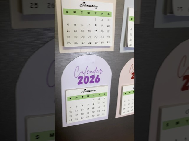 Vídeo relacionado con Finoly Calendario Magnetico Nevera Julio 2026 a Diciembre 2027 (18 Meses) | Calendario Iman Nevera 2026 | Almanaque Magnético con Adhesión Fuerte (Naturaleza)