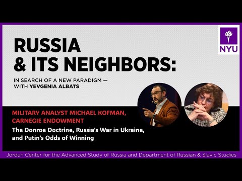 The Donroe Doctrine, Russia's War in Ukraine, and Putin's Odds of Winning (with Michael Kofman)