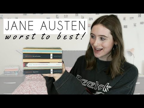 Jane Austen Books Ranked from WORST to BEST!