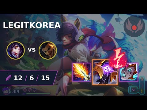 [ LegitKorea ] Ahri MID vs Akshan | NA GRANDMASTER | LOL Season 2024