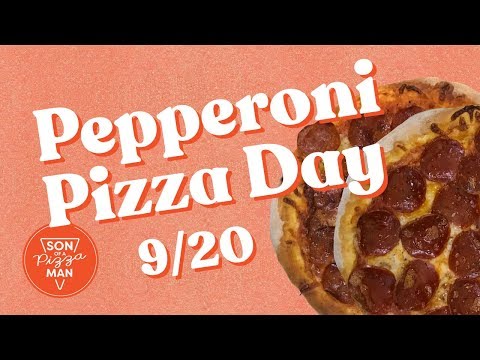Let's Celebrate National Pepperoni Pizza Day!