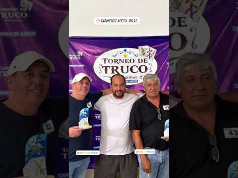 Torneo. 02/04/26. Carmen de Areco, Prov. de Bs. As. #locosxeltruco #truco #trucoargentino