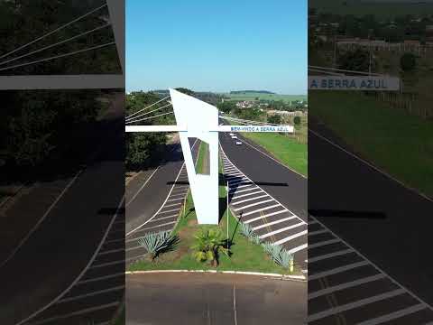 Serra Azul SP Entrada da cidade #drone #imagensaereas
