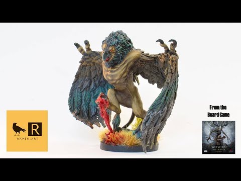 Painting The Witcher Old World, Griffin