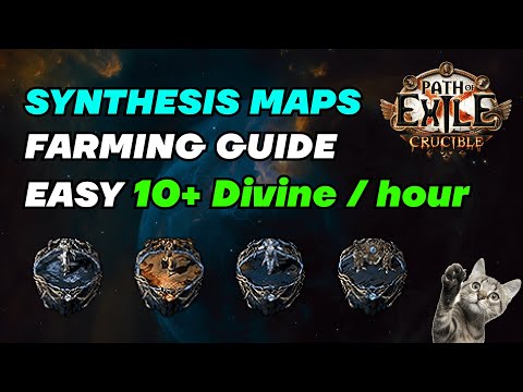POE 3.21 Synthesis Maps Farming Strategy! Easy Divines Guide!