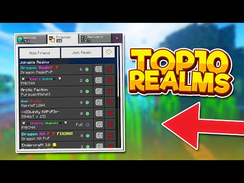 Minecraft Bedrock Edition Top 10 Best Realms 2020 [Xbox One/MCPE,PS4] #10