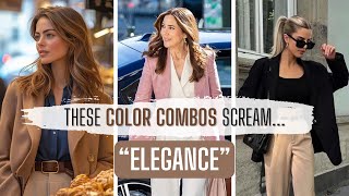 Top DESIGNER APPROVED Color Combinations To Look Effortlessly Elegant at All Ages