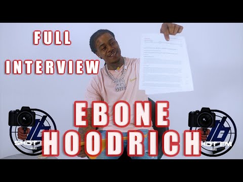 Ebone Hoodrich Holds Nothing Back. Come with some serious Claims. (Full Interview)