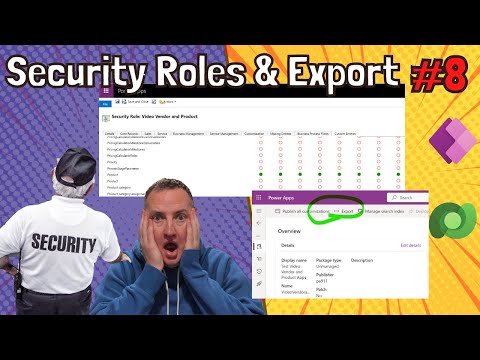 Create a Security Role and export your managed solution in Dataverse EP8 Create a Security Role and export your managed solution in Dataverse EP8