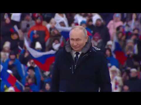 Встанем Шаман Речь Путина Зверобой Мы закончим эту войну нашей победой. 23 февр Vstanem Shaman Putin