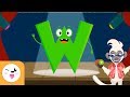 Learn The Letter W With Willy The Hawaiian Monkey The Alphabet For Children Phonics For Kids