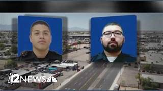 Both Phoenix Police Officer accused of felonies during traffic stop bond out of jail