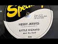 Little Richard And His Band - Heeby - Jeebies 78rpm