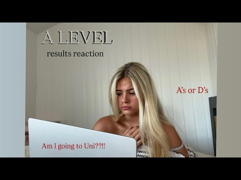 A-LEVEL RESULTS LIVE REACTION 2025