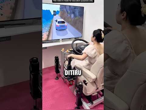 DIA TIDAK SABARAN MENYETIR MOBIL😱