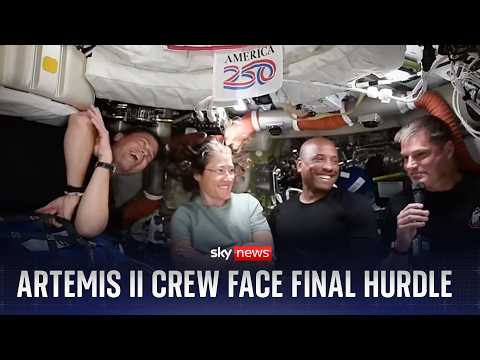 NASA 'confident' Artemis II crew will return safely to Earth | Sky News special programme