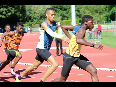 Relais 4 x 100m Cadets, Championnats Ile-de-France Cam Juniors ANTONY, 17-18 Juin 2017