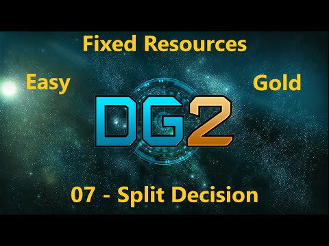 Defense Grid 2. Campaign: 07 - Split Decision Fixed Resources Easy (Gold Medal)