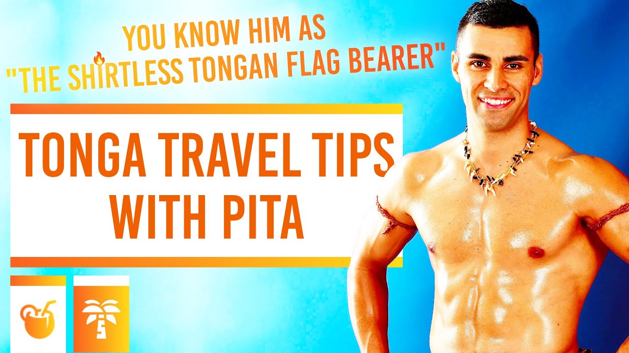 Pita "The 🔥Hot Tongan Flag Bearer" Shares His Tips for Travelling in Tonga - TongaPocketGuide.com