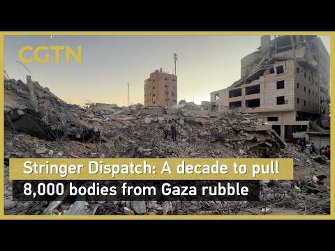 Stringer Dispatch: A decade to pull 8,000 bodies from Gaza rubble
