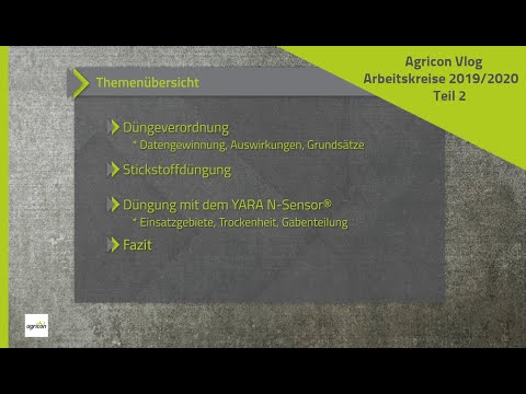 agricon | Rückschau Arbeitskreis Digitaler Pflanzenbau – 2. Teil: DüV, N-Düngung