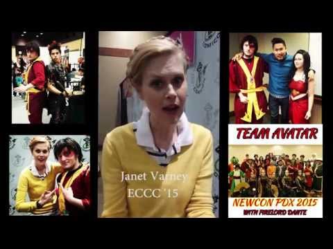 Janet Varney's message to Dante Basco ECCC '15