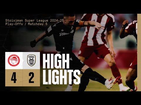 FC Olympiacos Pireu 4-2 FC PAOK Salonic