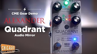 Video thumbnail for Alexander Pedals Quadrant Audio Mirror Delay Pedal | CME Gear Demo by Chicago Music Exchange
